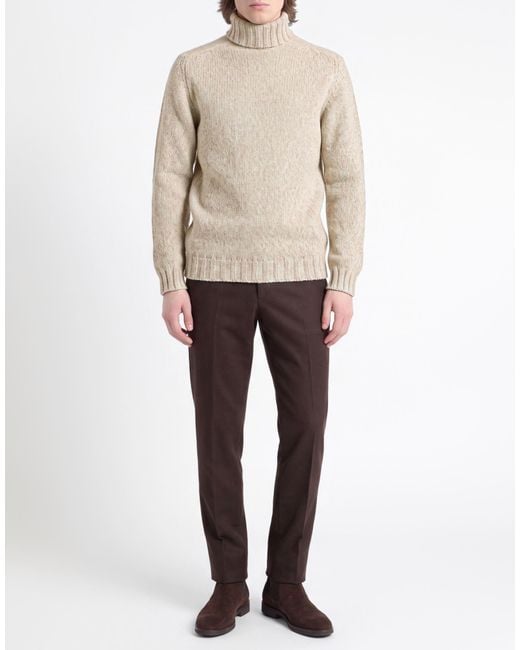 Fedeli White Turtleneck for men