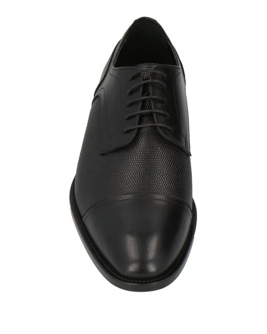 Baldinini Black Lace-up Shoes for men