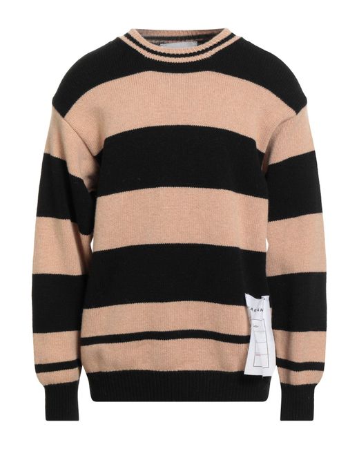 Amaranto Black Camel Sweater Wool, Cashmere for men