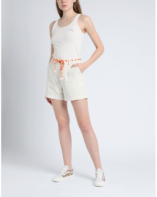 Vans White Shorts & Bermuda Shorts