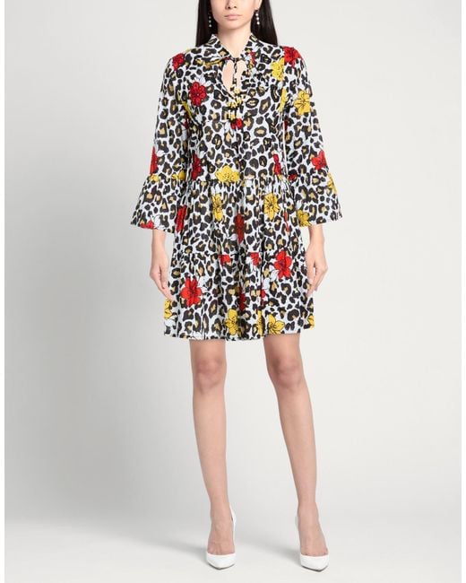 CONNOR & BLAKE White Mini Dress Cotton