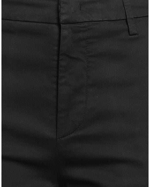 Dondup Black Pants Cotton, Elastane