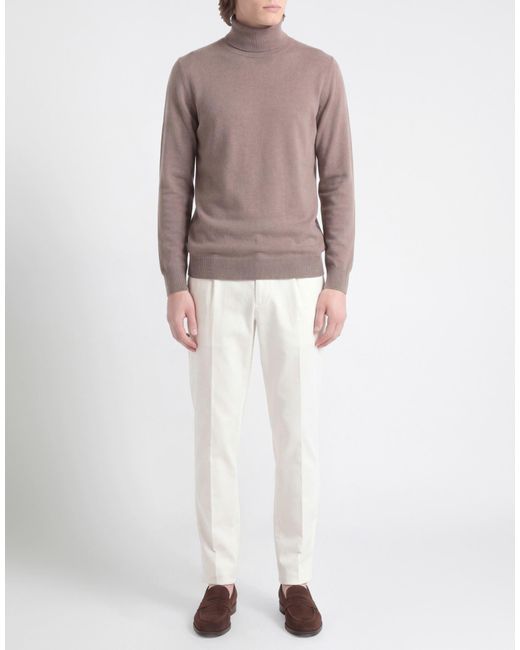Altea Brown Turtleneck for men
