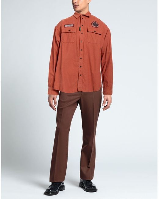DSquared² Orange Shirt for men