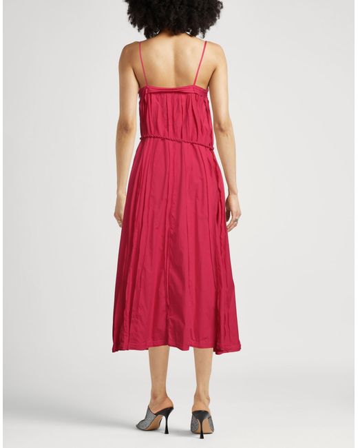 Ulla Johnson Red Midi-Kleid
