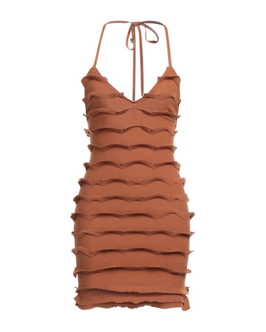 Blumarine Brown Mini-Kleid