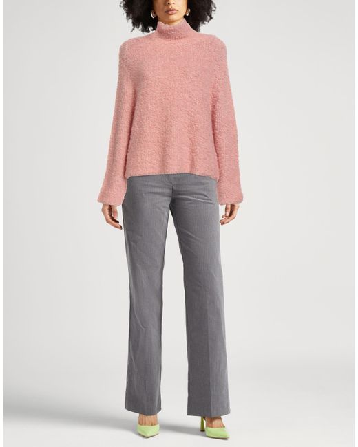 Caractere Pink Rollkragenpullover