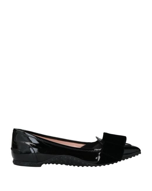 Alessandro Dell'acqua Black Ballet Flats