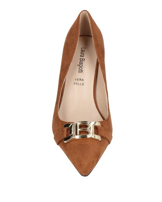 Laura Biagiotti Brown Pumps