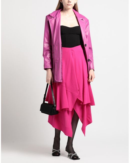 Colville Pink Midi Skirt