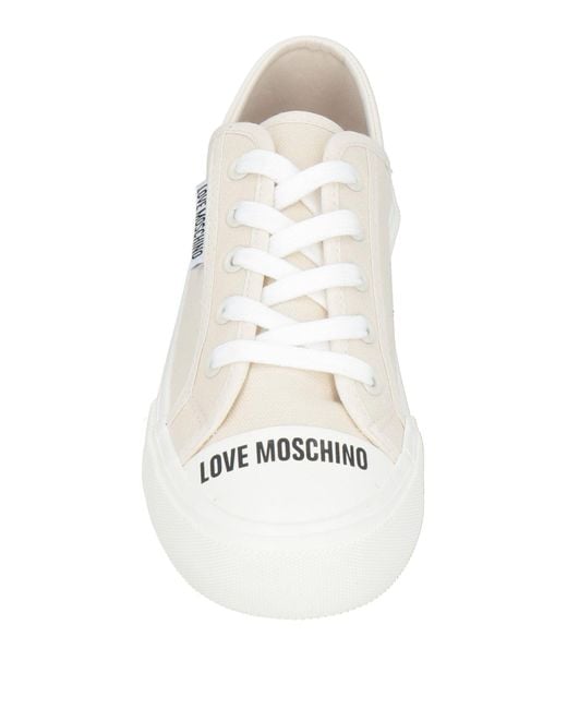 Love Moschino White Trainers