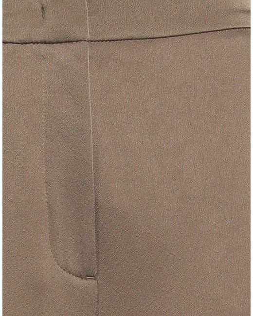 Luisa Cerano Natural Pants Triacetate, Polyester