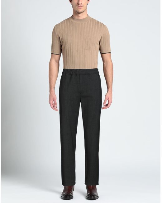 Aion Black Trouser for men