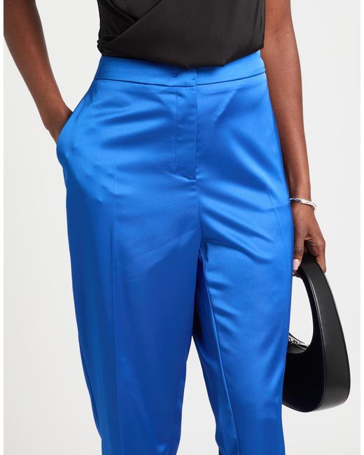Camilla Blue Pants Polyester, Elastane
