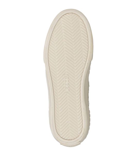 Date White Light Sneakers Leather