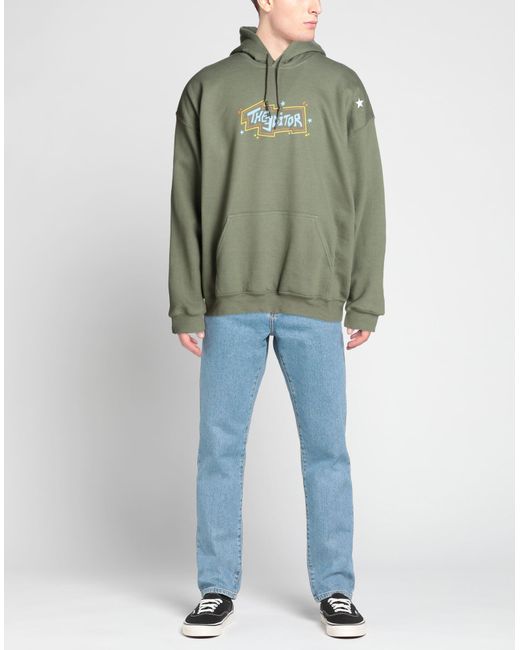 Felpa di Saucony in Green da Uomo