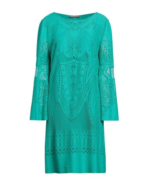 Alberta Ferretti Blue Midi Dress