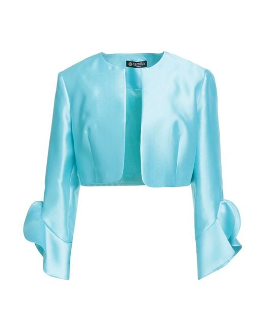 Chaqueta Y Cazadora Camilla de color Blue