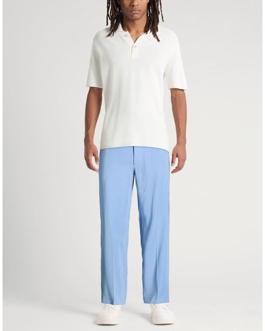 Patrizia Pepe Blue Pants for men