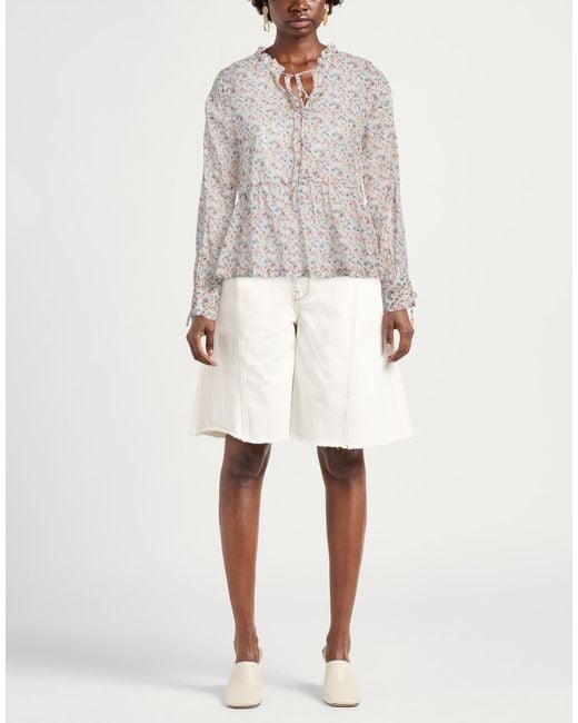 Robert Friedman Gray Top Cotton