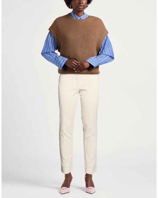 Eleventy Natural Trouser