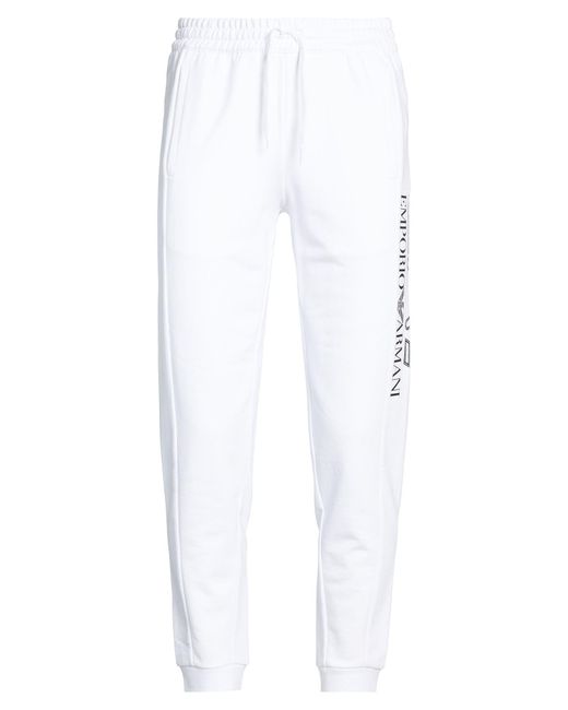 EA7 White Pants for men