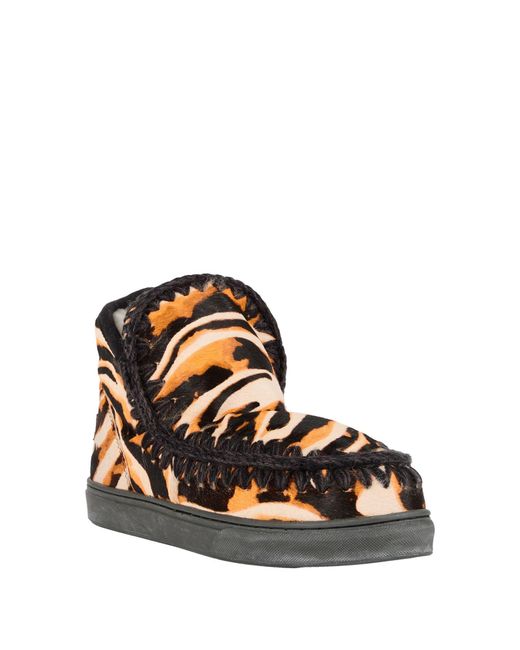 Mou Brown Ankle Boots