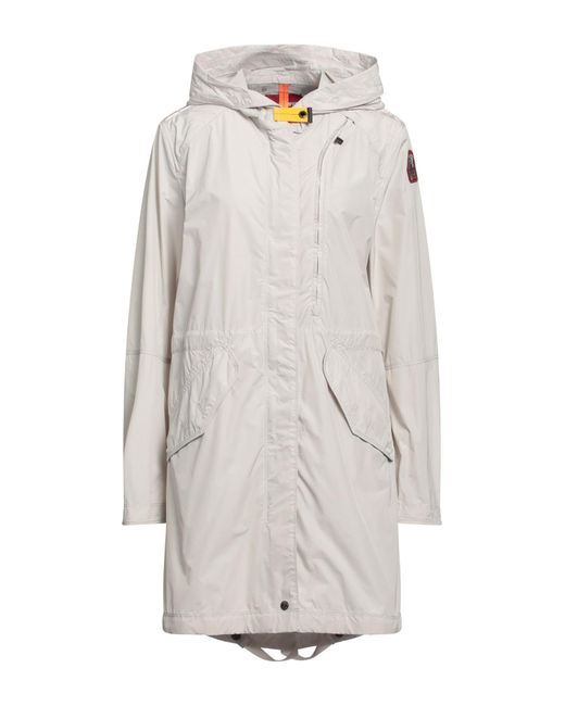 Parajumpers White Overcoat & Trench Coat