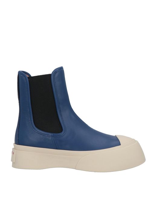 Marni Blue Stiefelette