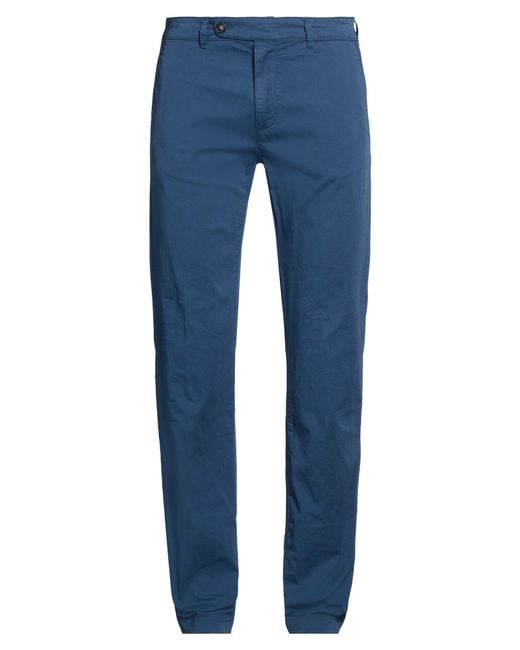 Massimo Alba Blue Trouser for men
