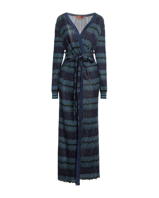 Missoni Blue Overcoat & Trench Coat