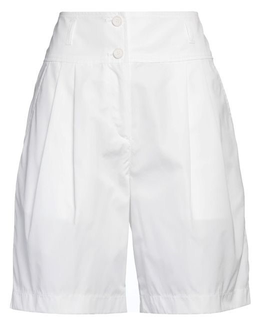 Aspesi White Shorts & Bermuda Shorts Cotton