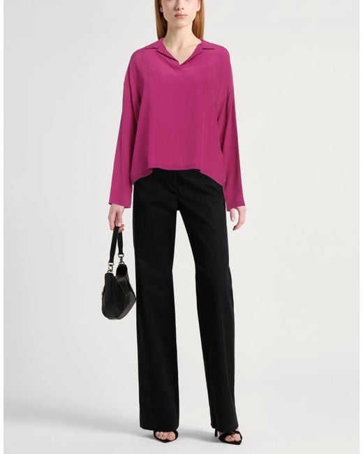Ottod'Ame Pink Fuchsia Top Acetate, Silk