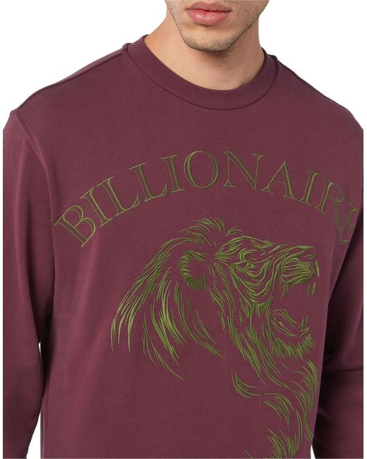 Billionaire Sweatshirt in Purple für Herren