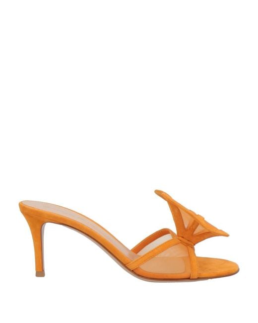 Sandali di Gianvito Rossi in Natural