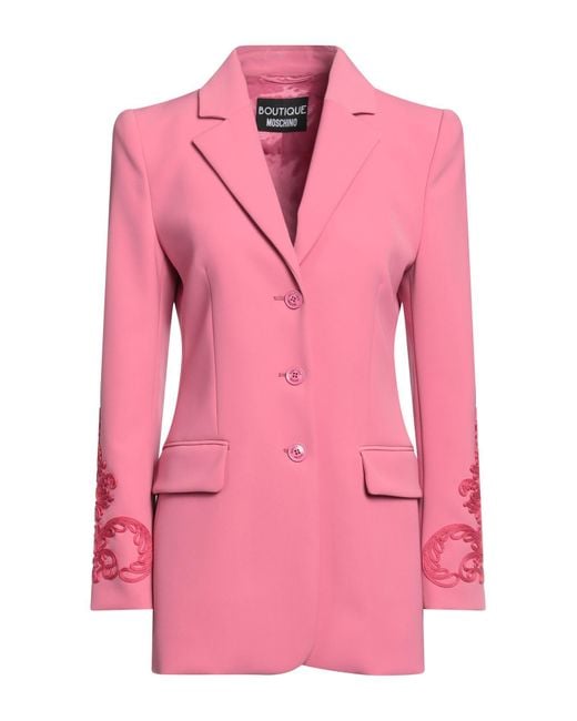 Boutique Moschino Pink Suit Jacket