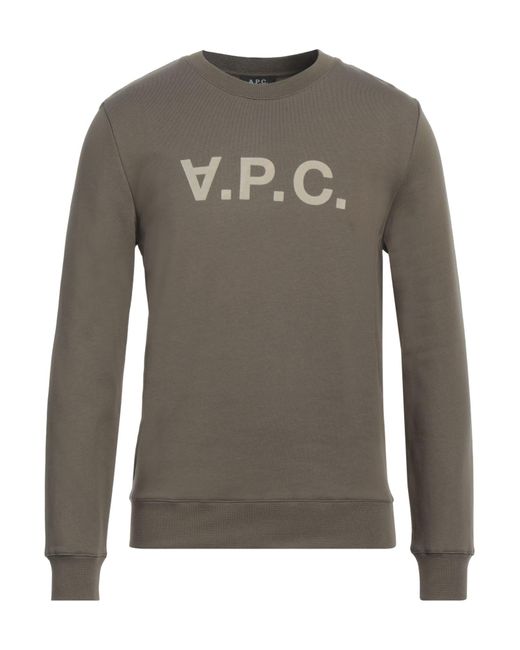 A.P.C. Gray Sweatshirt for men