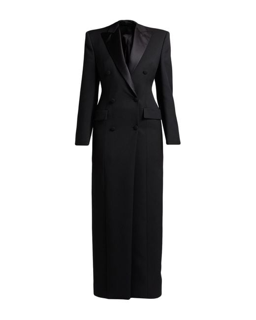 Wardrobe NYC Black Coat Virgin Wool
