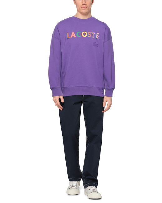 Lacoste Purple Sweatshirts for men
