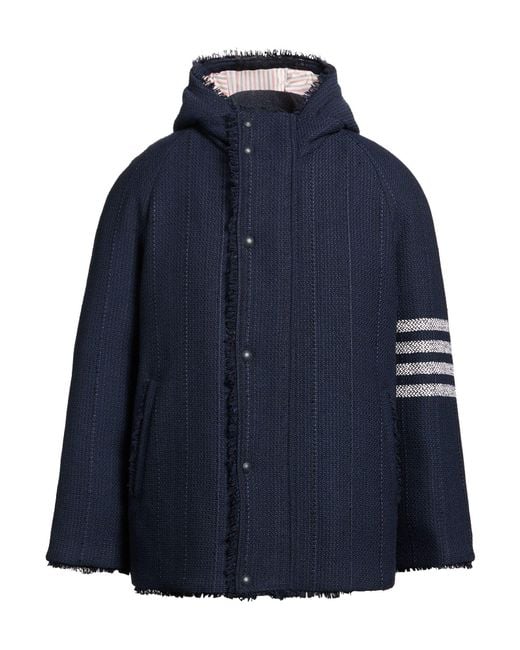 Thom Browne Blue Puffer Polyester, Acrylic, Wool, Cotton, Synthetic Fibers for men