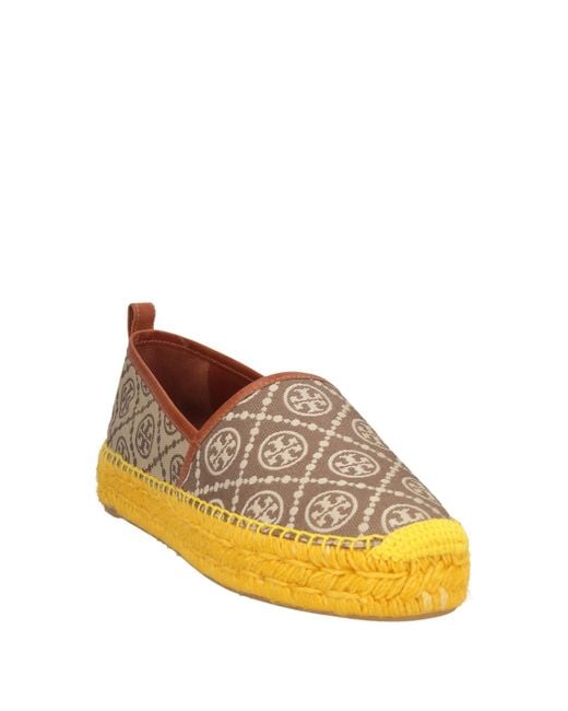 Tory Burch Yellow Espadrilles