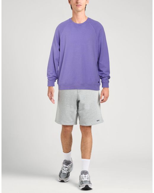 Edwin Purple Sweatshirt for men