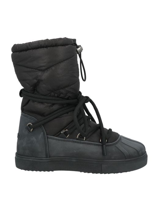 Inuikii Black Ankle Boots