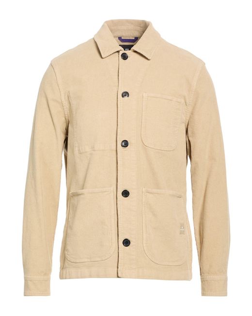 Paul Smith Natural Jacket Cotton, Elastane for men