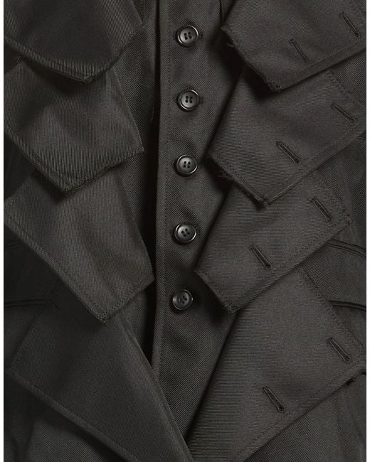 Comme des Garçons Black Jacket Polyester for men