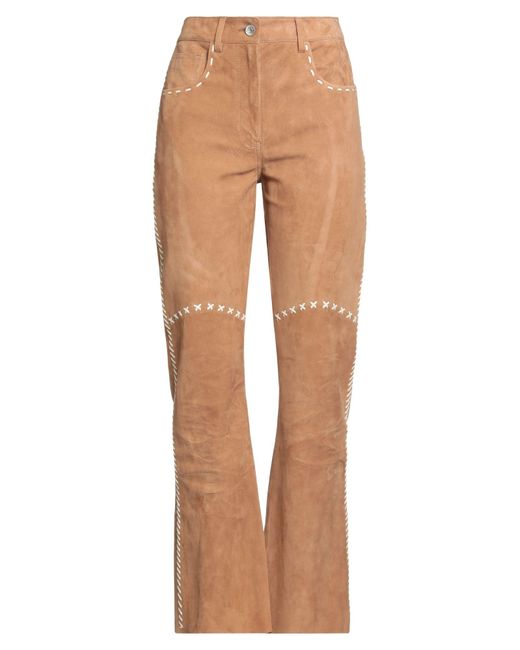 Marni Natural Pants Lambskin