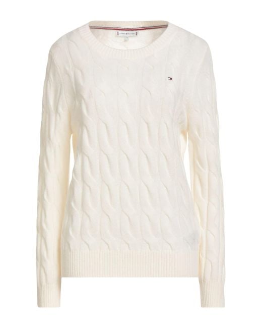 Tommy Hilfiger White Pullover