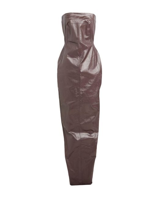 Rick Owens Purple Maxi Dresses