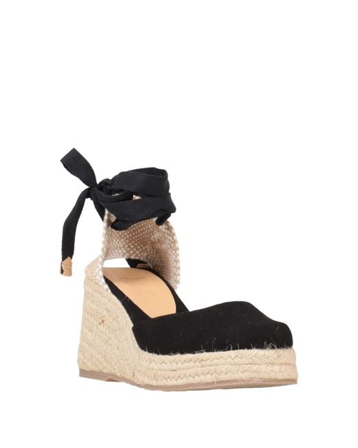 Castaner Black Espadrilles