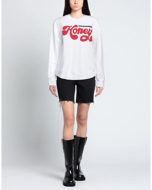 DSquared² White Sweatshirt